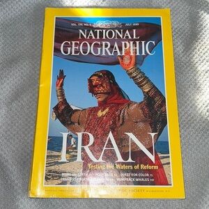 National Geographic vintage magazine